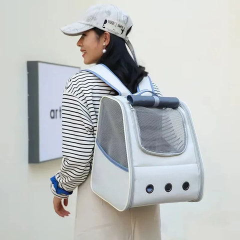 Sac à dos respirant portable pour animaux de compagnie, chat et chien, ceinture anti-installation, design à trois portes, Electrolux, voyage, SR, uto 074
