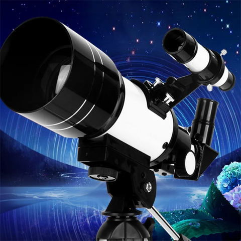 Télescope astronomique avec Finderscope Enfants Professionnel Lune Observation Haute Puissance HD Lunettes Extérieures
