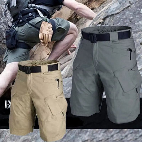 Short Cargo en Coton pour Homme, Demi-pantalon, Vêtement de Travail Décontracté, Style Militaire Hip Hop